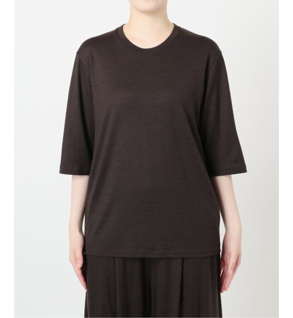VERMEIL par iena「wool 100 jersey Tシャツ」|Tシャツ・カットソー|