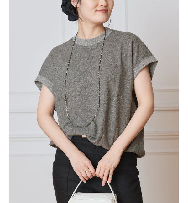 IENA LA BOUCLE「IENA LA BOUCLE 裏毛スリーブレスカットソー」|Tシャツ・カットソー|