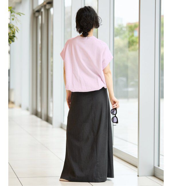 IENA LA BOUCLE「IENA LA BOUCLE 裏毛スリーブレスカットソー」|Tシャツ・カットソー|