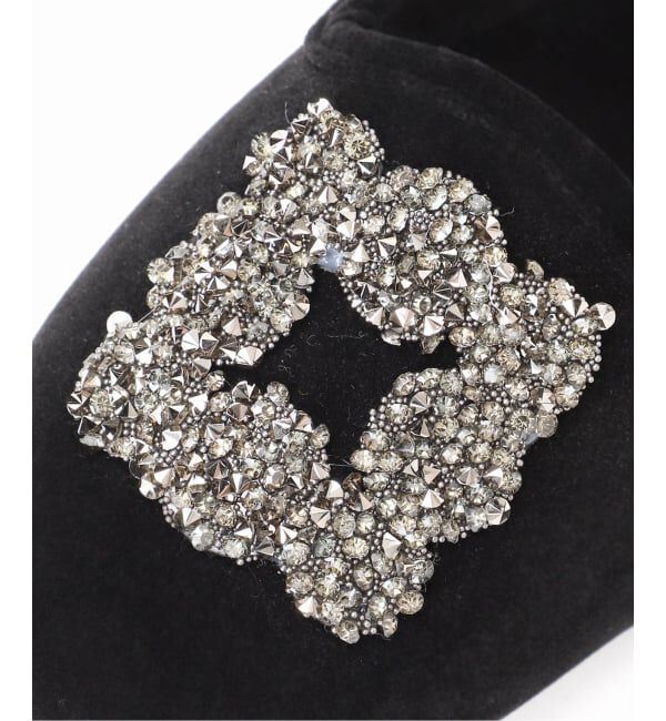 IENA「《WEB限定/追加》MALUS/マリュス VELVET BIJOU SHOES」|その他|