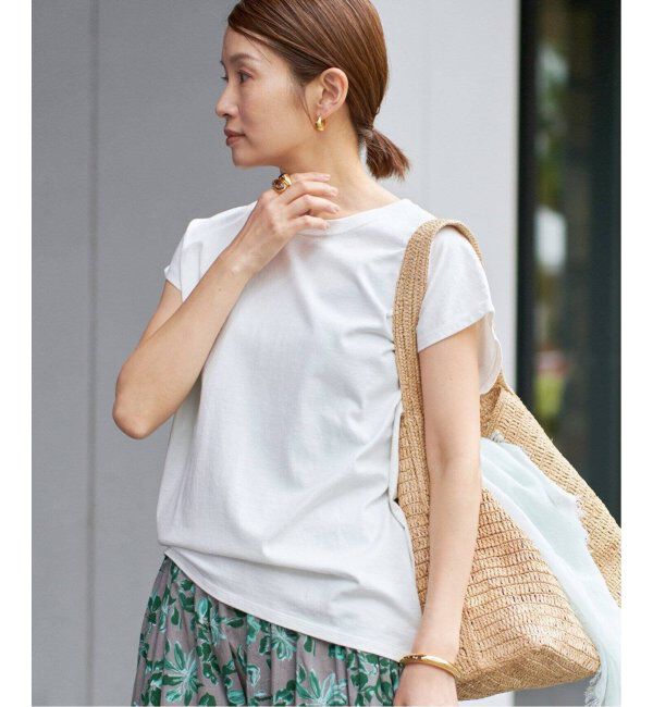 IENA「《追加6》ラウンドテールプルオーバー」|Tシャツ・カットソー|