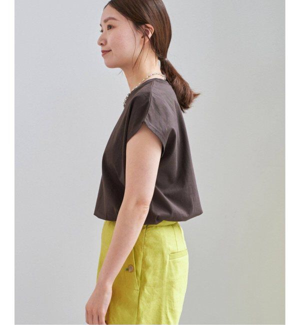 IENA「《追加6》ラウンドテールプルオーバー」|Tシャツ・カットソー|