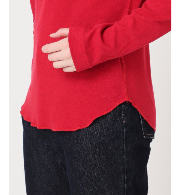 SLOBE IENA「スラブリブヘンリーネックロンTEE」|Tシャツ・カットソー|