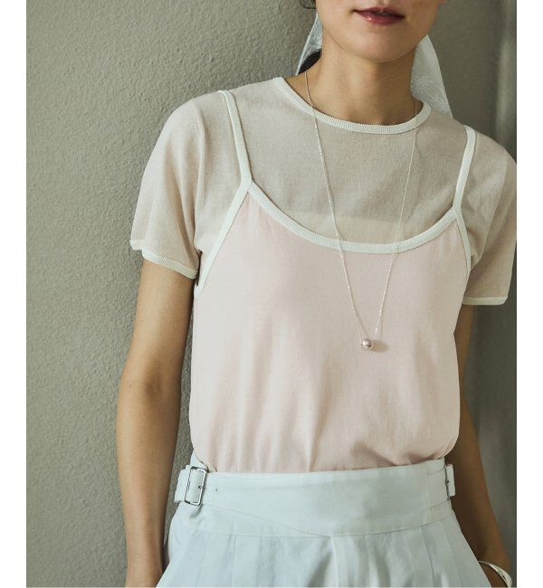 IENA「リンガーキャミソール」|ニット・セーター|