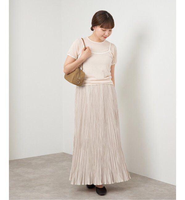 IENA「リンガーキャミソール」|ニット・セーター|