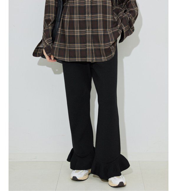 SLOBE IENA「ニットフリルパンツ」|その他|