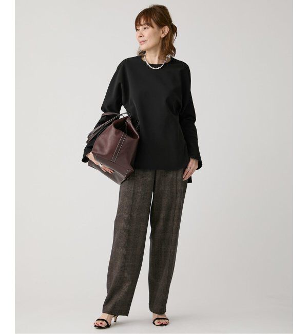 VERMEIL par iena「ダブルクロスストレッチ T-ブラウス」|シャツ・ブラウス|