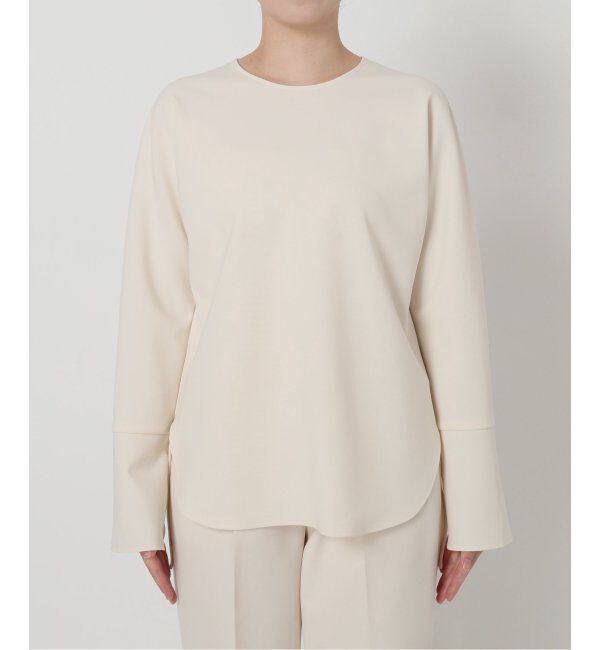 VERMEIL par iena「ダブルクロスストレッチ T-ブラウス」|シャツ・ブラウス|