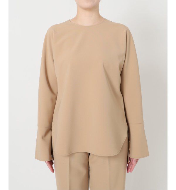 VERMEIL par iena「ダブルクロスストレッチ T-ブラウス」|シャツ・ブラウス|