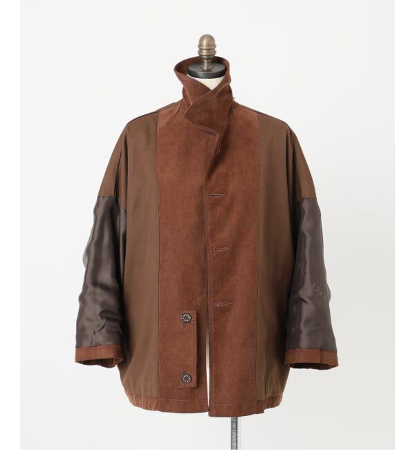 IENA「MACKINTOSH/マッキントッシュ 別注 HUMBIE JACKET コーデュロイ」|ステンカラーコート|