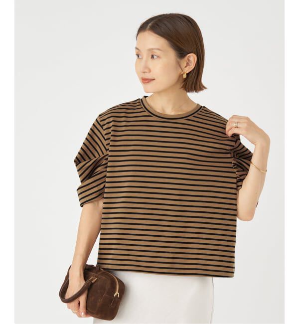 IENA「ボリュームスリーブTシャツ」|Tシャツ・カットソー|