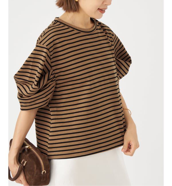 IENA「ボリュームスリーブTシャツ」|Tシャツ・カットソー|