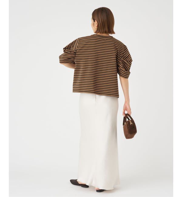 IENA「ボリュームスリーブTシャツ」|Tシャツ・カットソー|