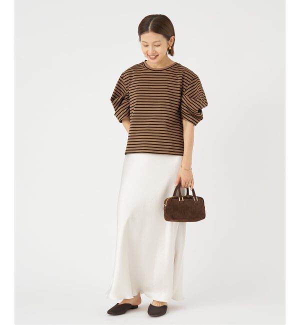 IENA「ボリュームスリーブTシャツ」|Tシャツ・カットソー|