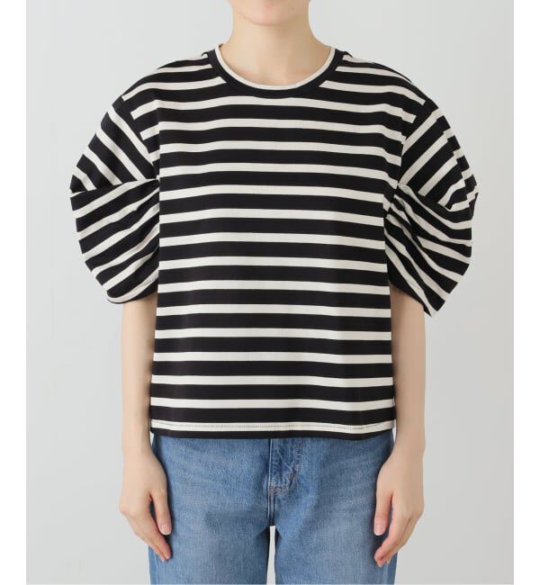 IENA「ボリュームスリーブTシャツ」|Tシャツ・カットソー|