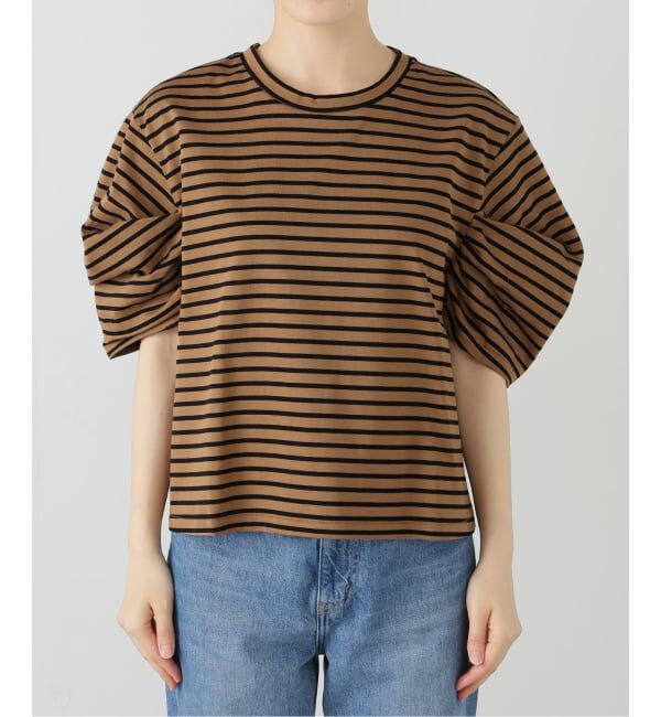 IENA「ボリュームスリーブTシャツ」|Tシャツ・カットソー|