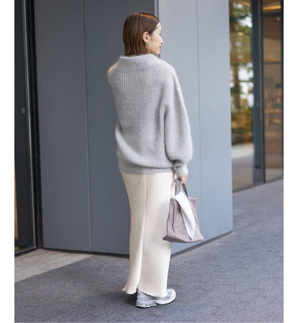 IENA「《追加14》ダブルサテンスカート」|スカート|