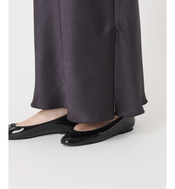 IENA「《追加14》ダブルサテンスカート」|スカート|