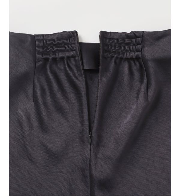 IENA「《追加14》ダブルサテンスカート」|スカート|