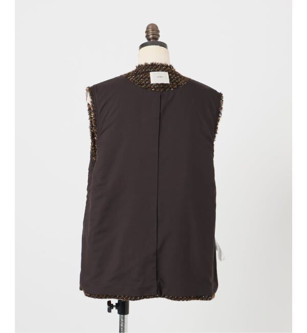 IENA「GIOLICA ツイードベスト」|ダウンベスト・ベスト|