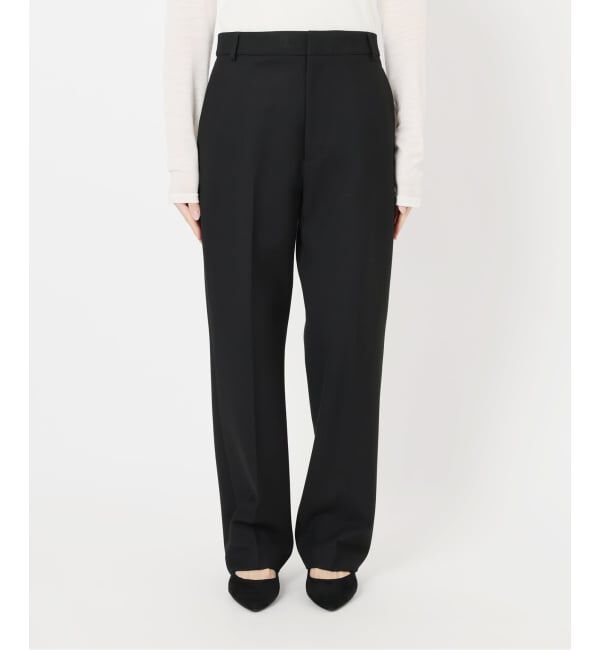 IENA「ツイードダブルクロスパンツ」|スラックス|