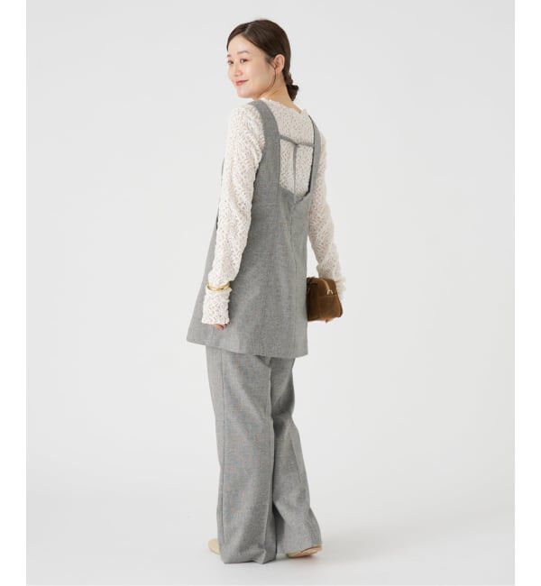 IENA「ツイードスクエアチュニック」|シャツ・ブラウス|