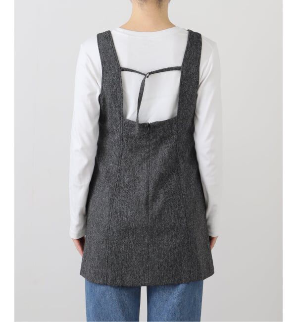 IENA「ツイードスクエアチュニック」|シャツ・ブラウス|