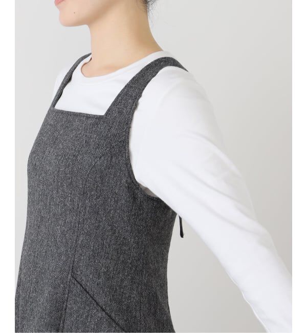 IENA「ツイードスクエアチュニック」|シャツ・ブラウス|