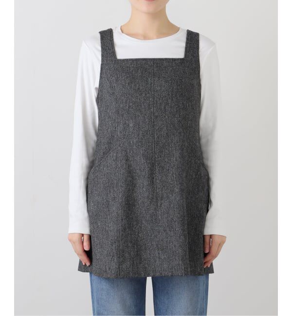 IENA「ツイードスクエアチュニック」|シャツ・ブラウス|