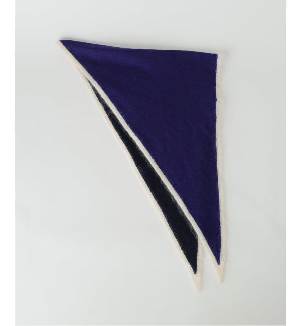 IENA「ASAUCE MELER/アソースメレ TRICOLOR SCARF スカーフ AM25FSC266」|バンダナ・スカーフ|