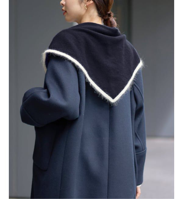 IENA「ASAUCE MELER/アソースメレ TRICOLOR SCARF スカーフ AM25FSC266」|バンダナ・スカーフ|