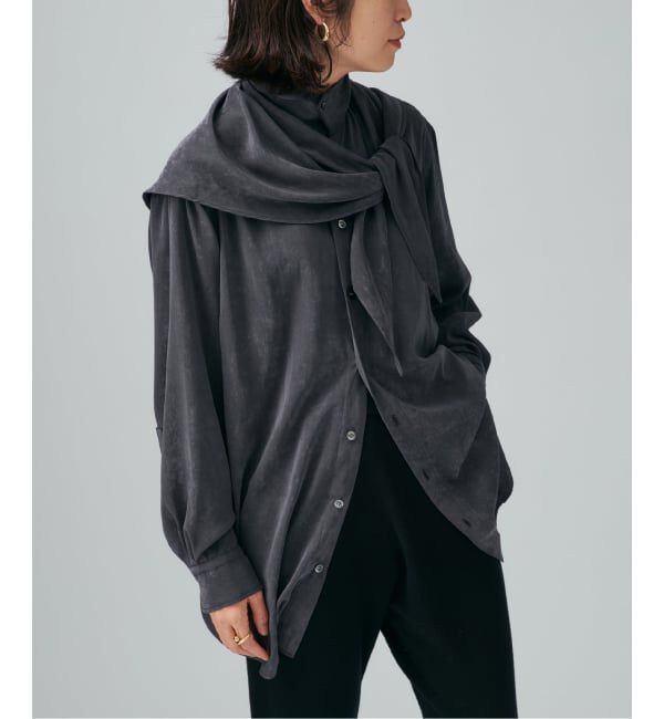 VERMEIL par iena「PEフィブリルオーバーシャツ」|シャツ・ブラウス|