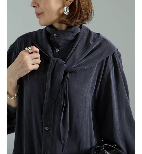 VERMEIL par iena「PEフィブリルオーバーシャツ」|シャツ・ブラウス|