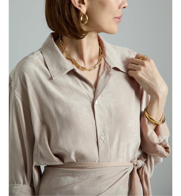 VERMEIL par iena「PEフィブリルオーバーシャツ」|シャツ・ブラウス|