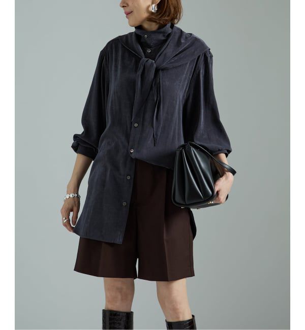 VERMEIL par iena「PEフィブリルオーバーシャツ」|シャツ・ブラウス|