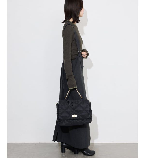 SLOBE IENA「《追加》シアーフリルリブニット」|ニット・セーター|