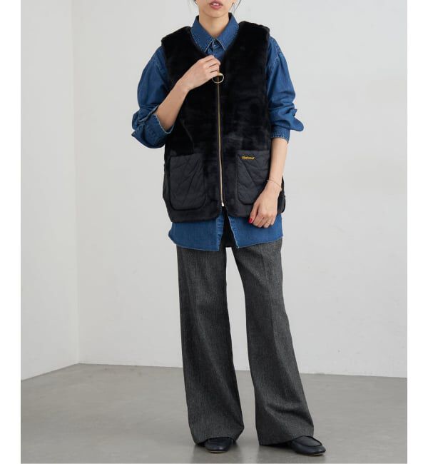 IENA「《追加》ウォッシャブル ツイードイージースラックス」|その他|