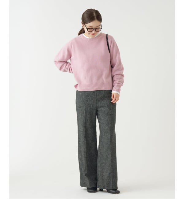 IENA「《追加》ウォッシャブル ツイードイージースラックス」|その他|