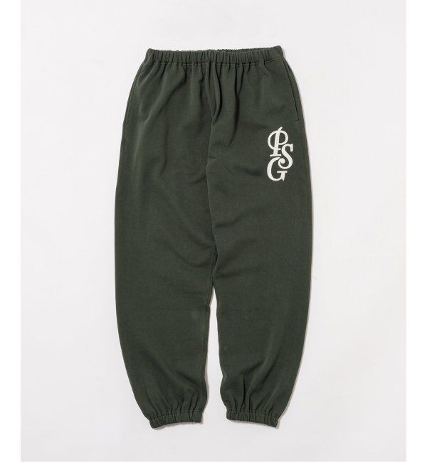 Paris Saint-Germain「【Paris Saint-Germain】ITALIC ロゴ スウェットパンツ」|その他|グリーン