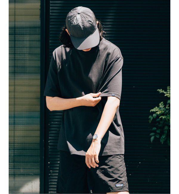 EDIFICE「【LOOPWHEELER for LOWERCASE】別注 ツリテンジク ビッグTシャツ」|Tシャツ・カットソー|