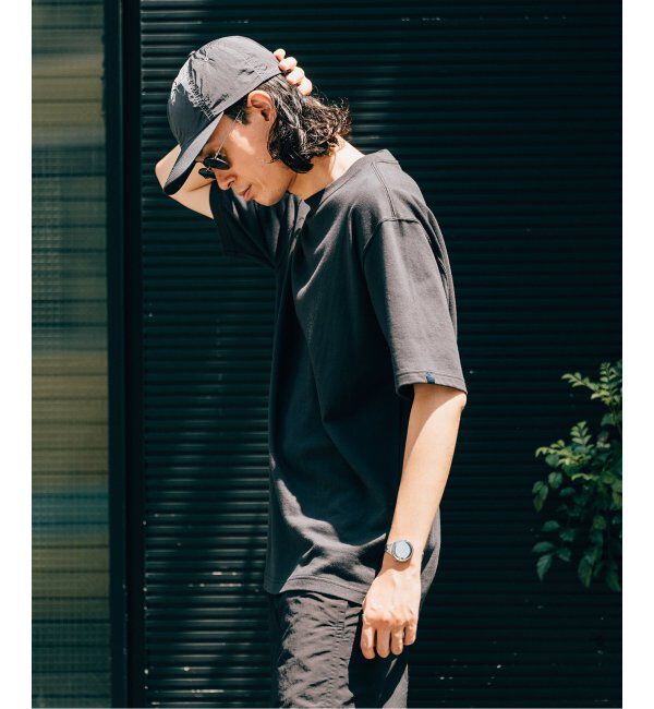 EDIFICE「【LOOPWHEELER for LOWERCASE】別注 ツリテンジク ビッグTシャツ」|Tシャツ・カットソー|