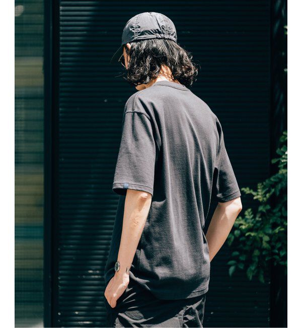 EDIFICE「【LOOPWHEELER for LOWERCASE】別注 ツリテンジク ビッグTシャツ」|Tシャツ・カットソー|