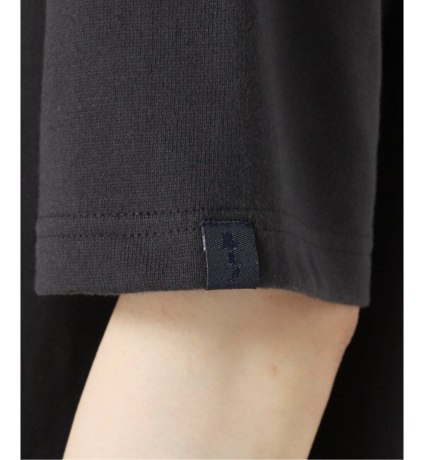 EDIFICE「【LOOPWHEELER for LOWERCASE】別注 ツリテンジク ビッグTシャツ」|Tシャツ・カットソー|