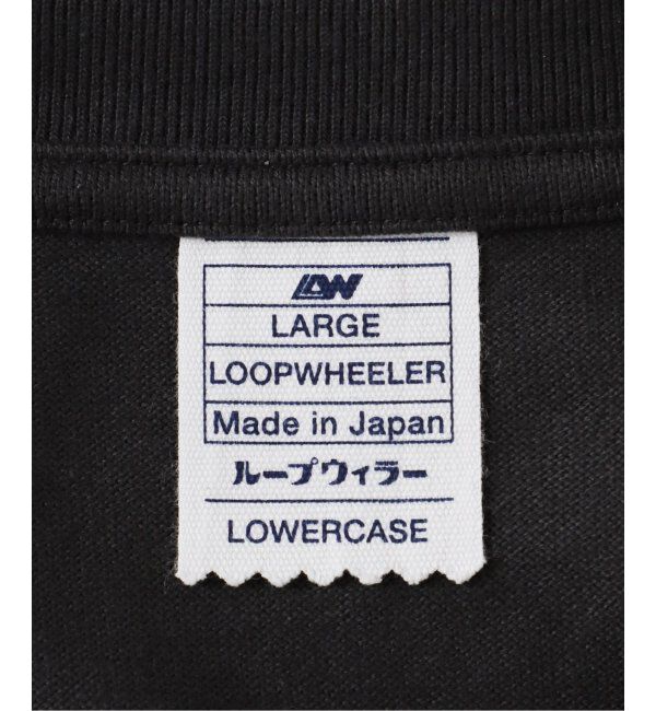 EDIFICE「【LOOPWHEELER for LOWERCASE】別注 ツリテンジク ビッグTシャツ」|Tシャツ・カットソー|