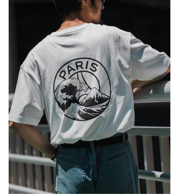 Paris Saint-Germain「【Paris Saint-Germain】エンブレムプリント Tシャツ Mt.Fuji」|Tシャツ・カットソー|