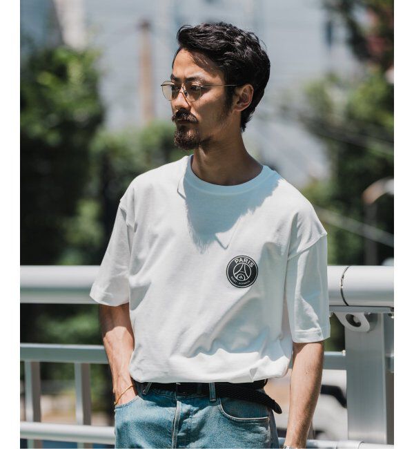 Paris Saint-Germain「【Paris Saint-Germain】エンブレムプリント Tシャツ Mt.Fuji」|Tシャツ・カットソー|