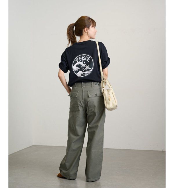 Paris Saint-Germain「【Paris Saint-Germain】エンブレムプリント Tシャツ Mt.Fuji」|Tシャツ・カットソー|