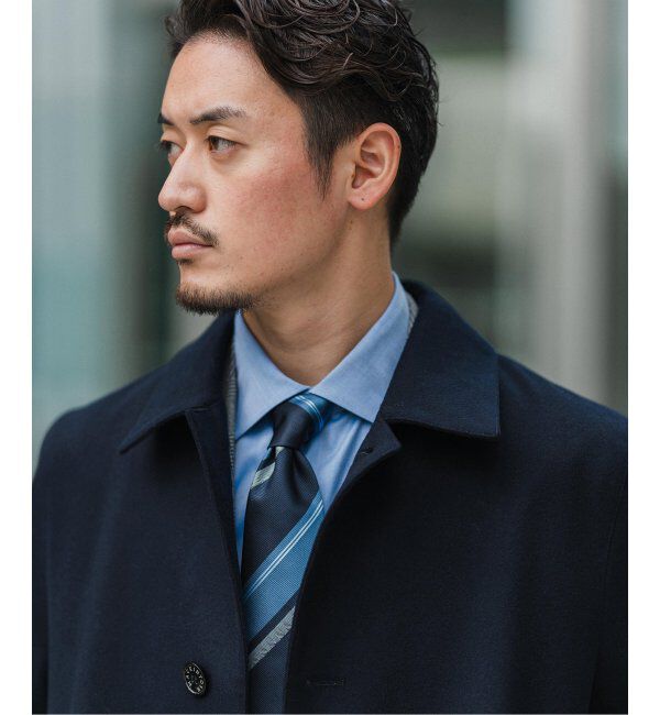 EDIFICE「MACKINTOSH(マッキントッシュ) 別注 DUNKELD/ダンケルド BT Loro Piana Fabric」|ステンカラーコート|