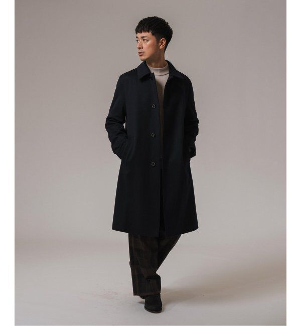 EDIFICE「MACKINTOSH(マッキントッシュ) 別注 DUNKELD/ダンケルド BT Loro Piana Fabric」|ステンカラーコート|