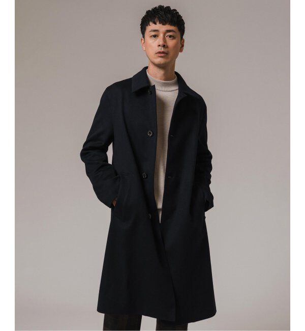 EDIFICE「MACKINTOSH(マッキントッシュ) 別注 DUNKELD/ダンケルド BT Loro Piana Fabric」|ステンカラーコート|